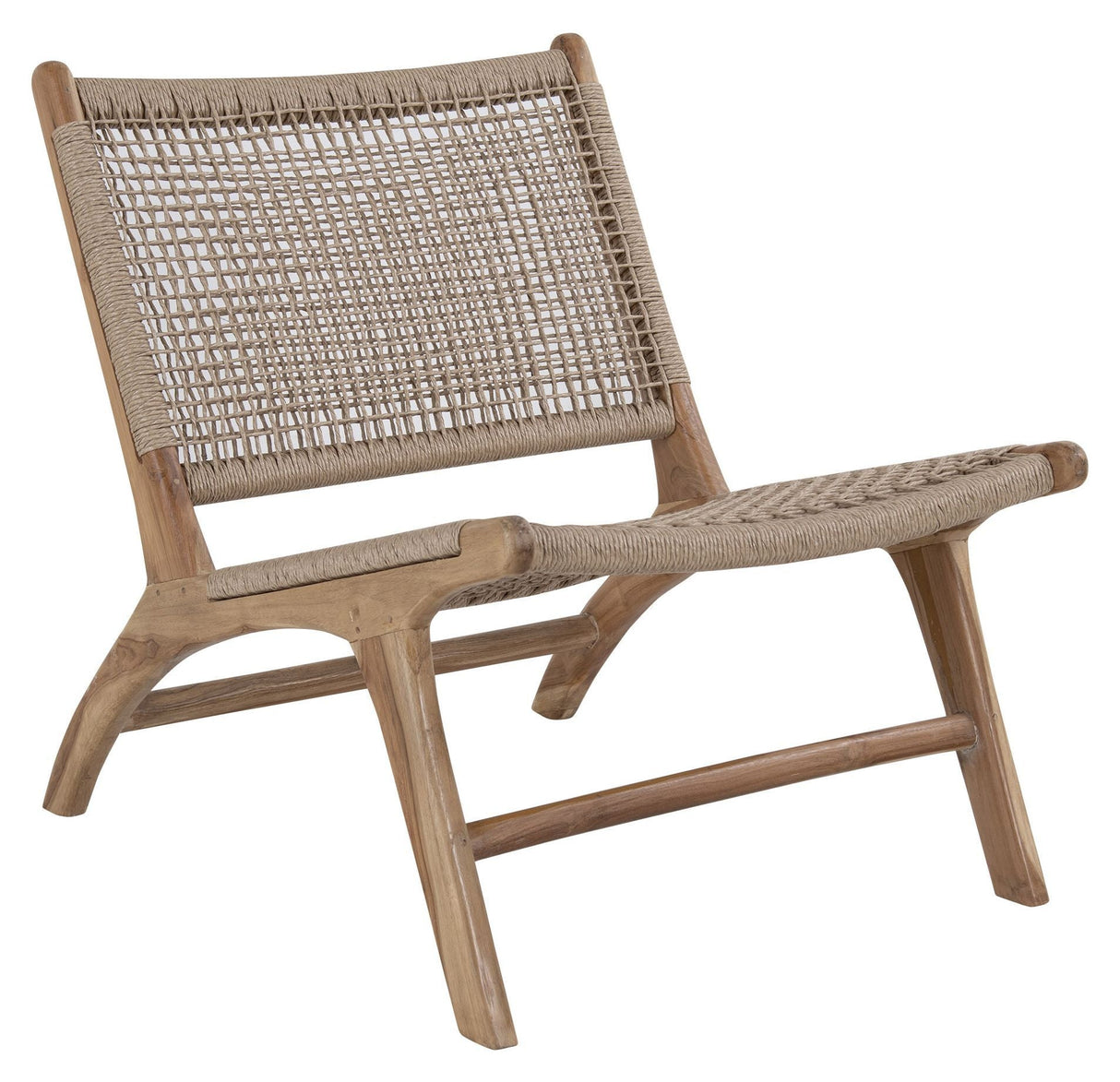 Derby Lounge Chair, Teak och Polyrattan