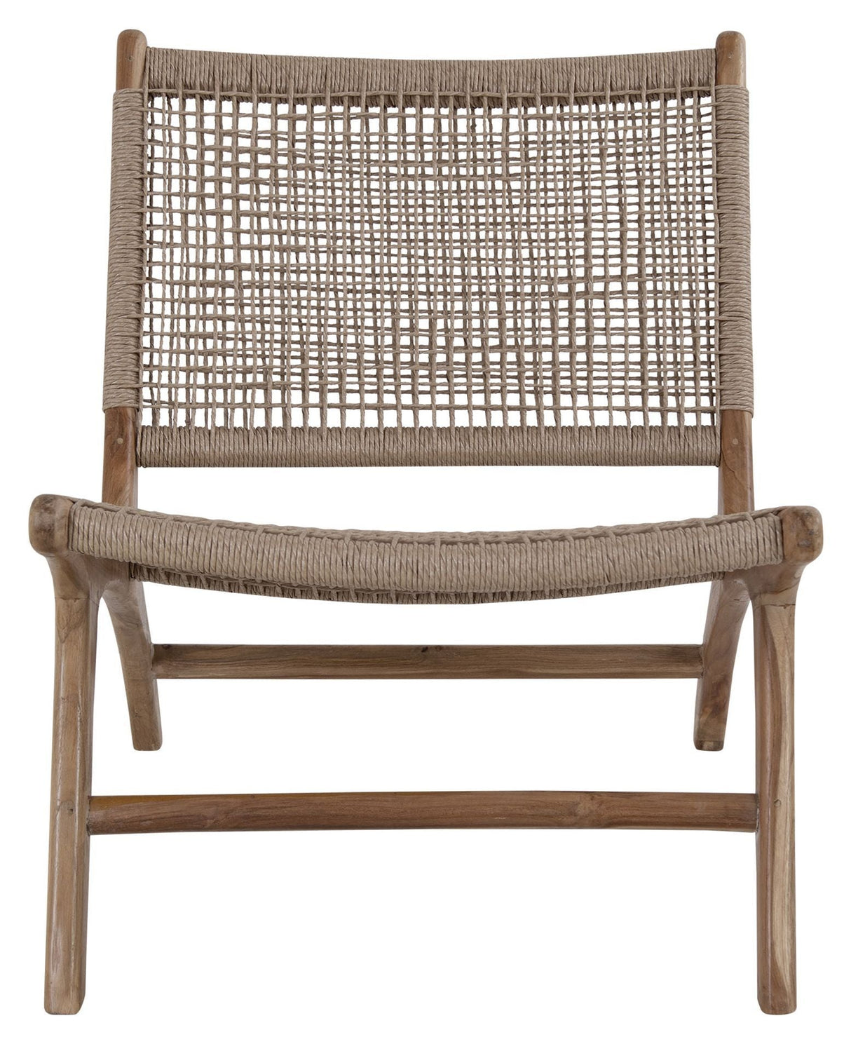 Derby Lounge Chair, Teak och Polyrattan