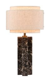 Takai bordslampa beige