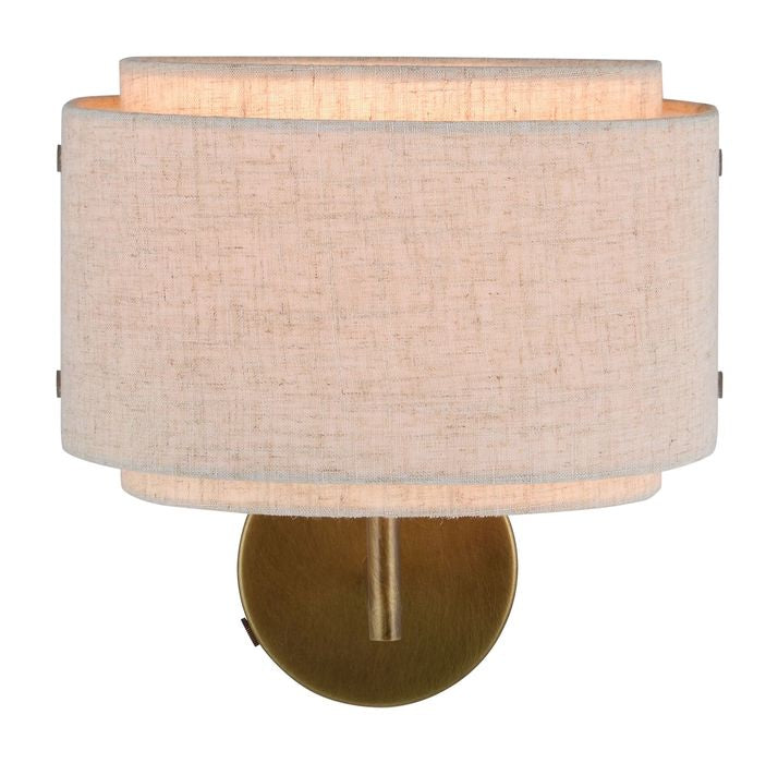 Takai vägglampa, beige