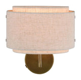 Takai vägglampa, beige