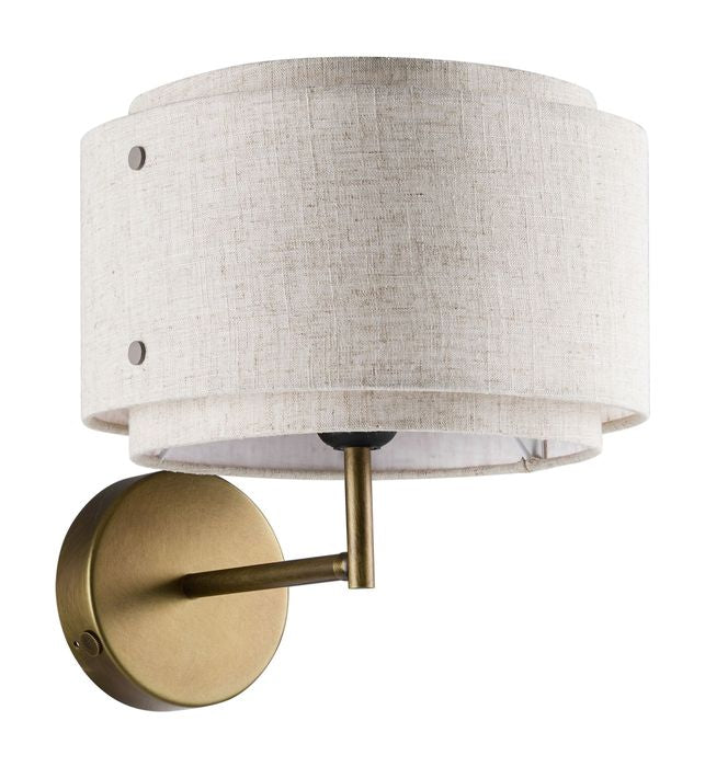 Takai vägglampa, beige