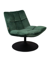 Dutchbone Bar Lounge Chair, w. velorgrön