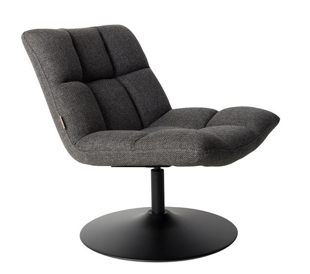 Dutchbone Bar Lounge Chair, Dark Grey