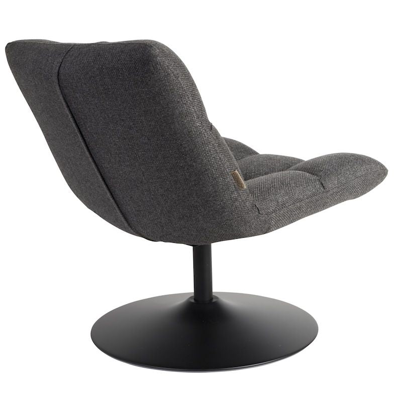 Dutchbone Bar Lounge Chair, Dark Grey