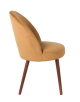 Dutchbone Barbara Dining Chair, Camel Velor