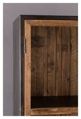 Dutchbone Berlin Wine Cabinet - Dark Wood