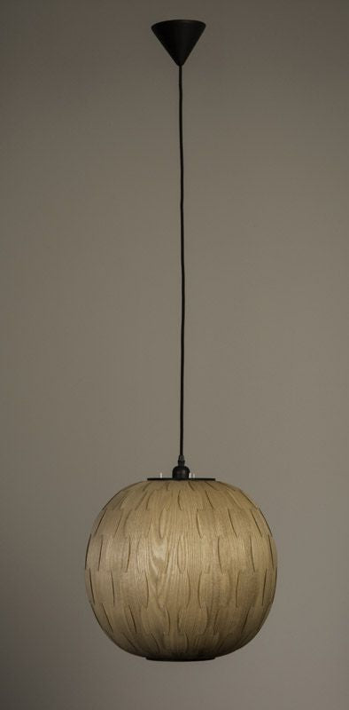 Dutchbone Bond Pendant Round Ash Veneer