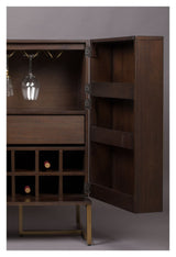 Dutchbone Class Bar Cabinet, Brown