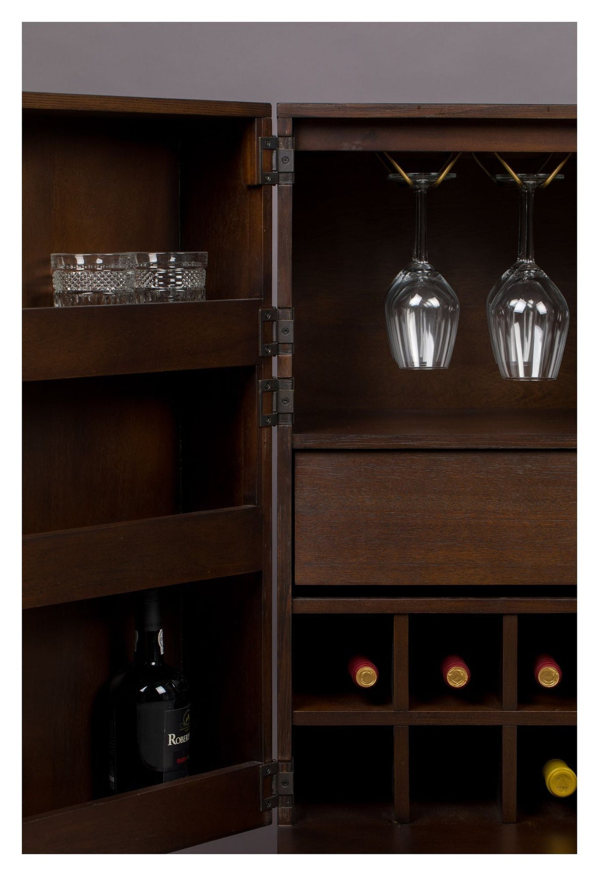 Dutchbone Class Bar Cabinet, Brown