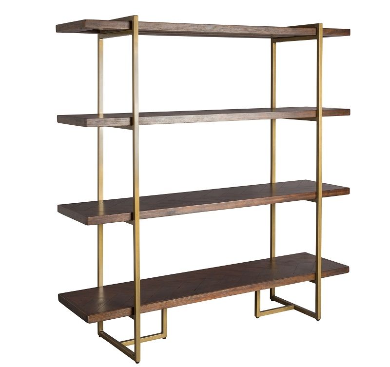 Dutchbone Class Shelf w/Steel Frame Acacia Veneer