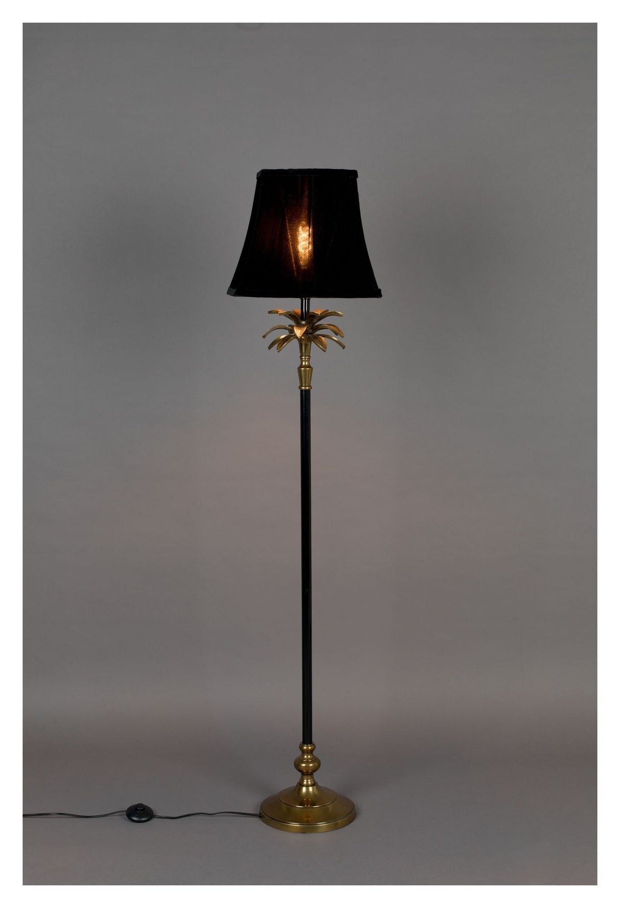 Dutchbone Crestas golvlampa, svart