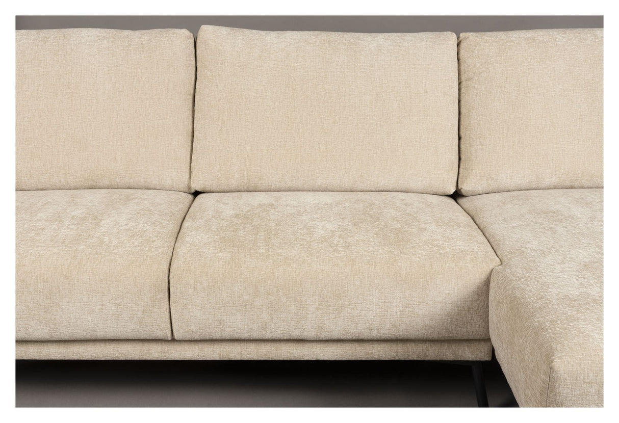 Harper Soffa med höger ansikte schäslong, beige