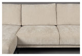 Harper Soffa med vänster-schäslong, beige