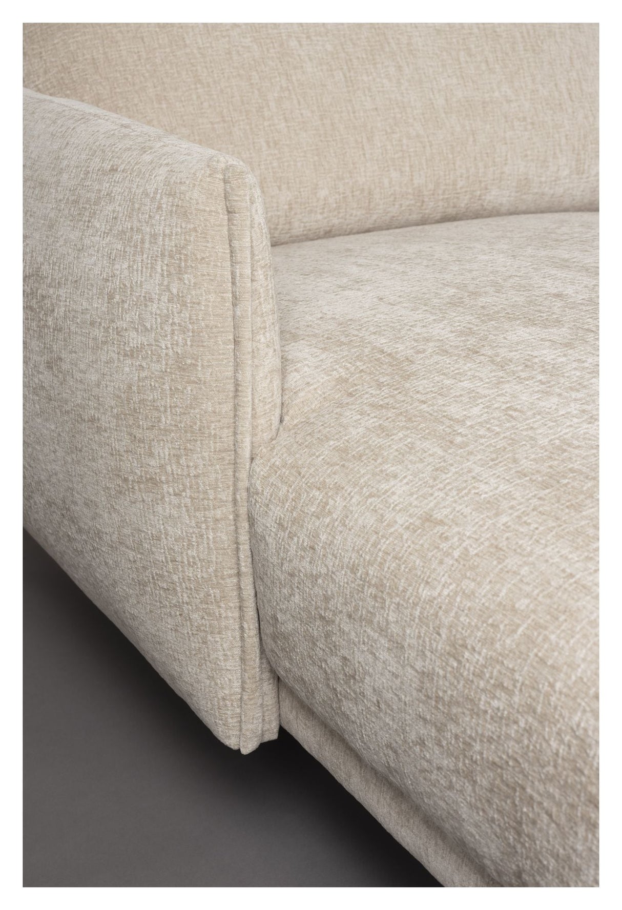 Harper Soffa med vänster-schäslong, beige