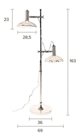 Dutchbone karish golvlampa mässing