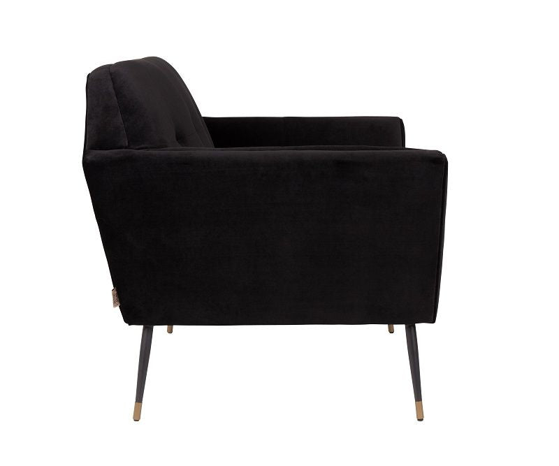 Dutchbone Kate Lounge -stol, svart