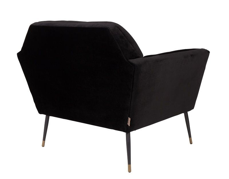 Dutchbone Kate Lounge -stol, svart