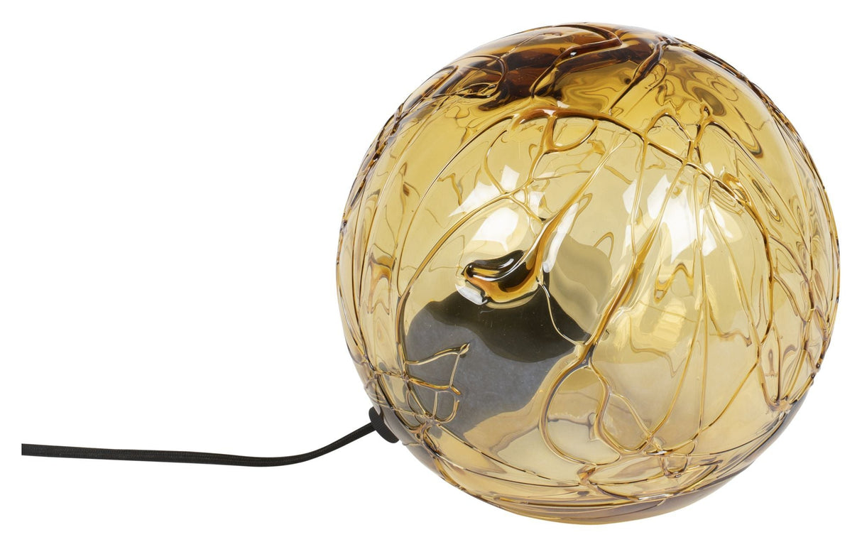 Dutchbone Lune 25 Bordslampa - Amber Glass