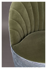 Dutchbone Madison Lounge Chair, Olive