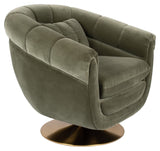 Dutchbone Member Lounge Chair - Olive