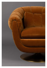 Dutchbone Member Lounge Chair - Whisky