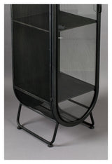 Dutchbone Oval Vitrine Cabinet - Iron