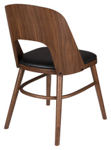 Dutchbone Talika Dining Chair, Brown/Black