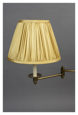 Dutchbone Allis bordslampa, tyg/alu