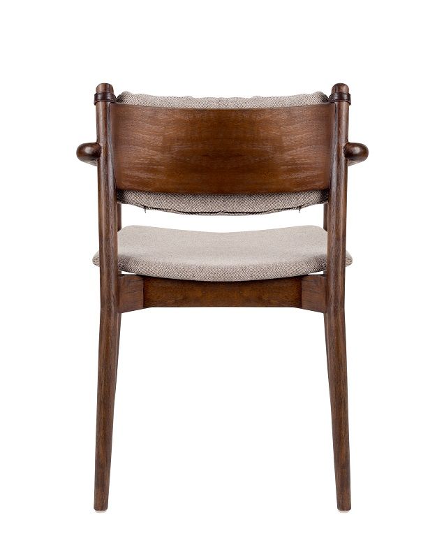 Dutchbone Torrance Dining Chair w/Armstests, Brown