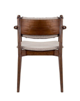 Dutchbone Torrance Dining Chair w/Armstests, Brown