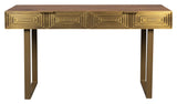 Dutchbone Volan Brass Console Table