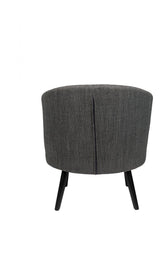 Dutchbone Waldo Lounge Chair, Dark Grey