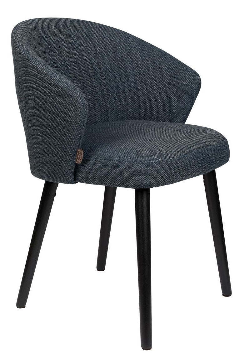 Dutchbone Waldo Dining Chair, Blue