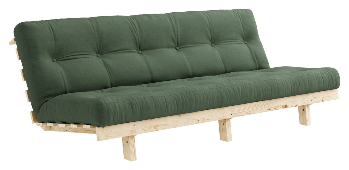 Karupdesign mager bäddsoffa, oliv