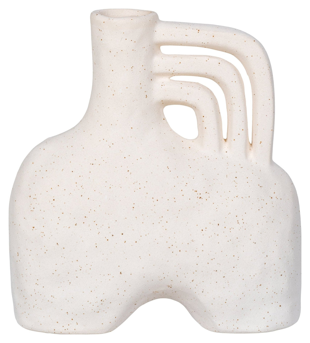 Vase beige, 18,5 cm