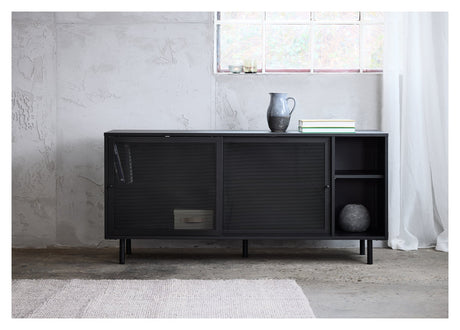 Veep, sideboard 160 cm - svart