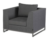 Rhodes Lounge Chair W 챈 Armln, Stone Grey