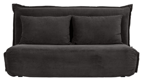 Halle, bäddsoffa 150 cm - antracit