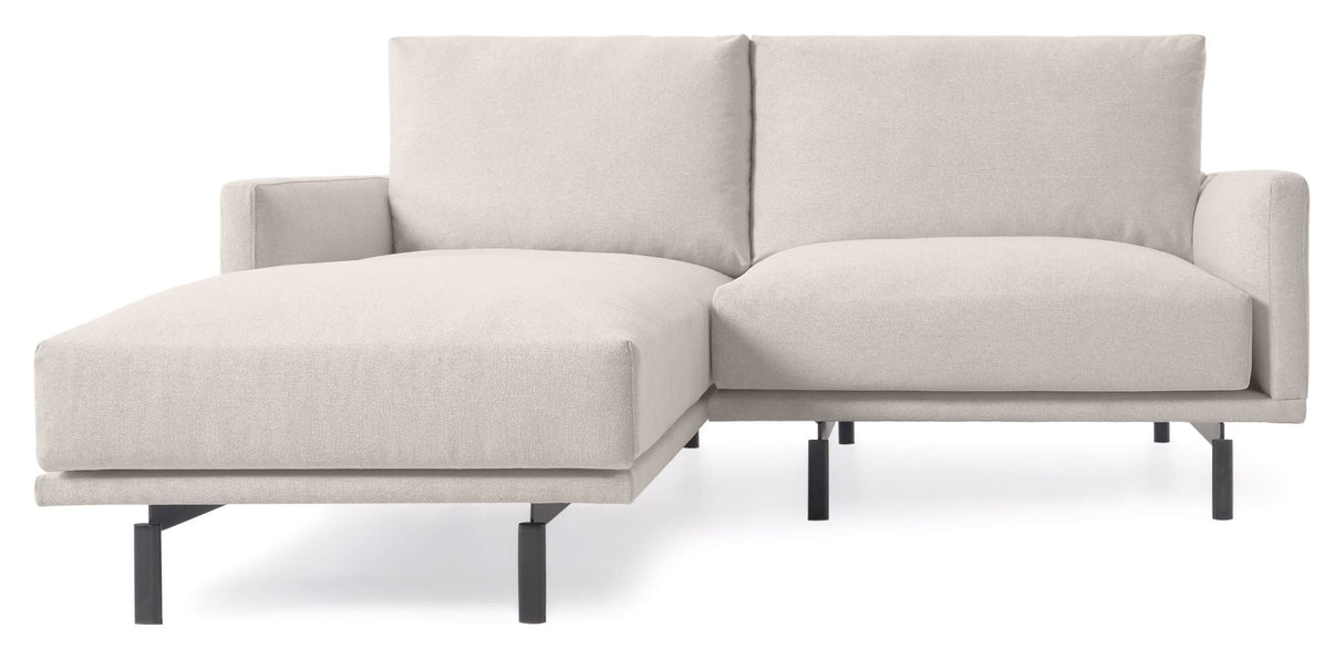 Galene 3-Pers. Soffa med vänsterläge schäslong, B214, Beige Chenille