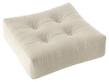 Mer pouf, beige, 70x70