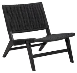 Carson, Lounge Chair - Svart