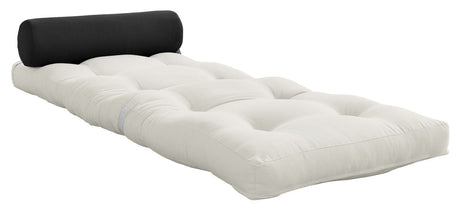 Wrap futon, mörkgrå/offwhite