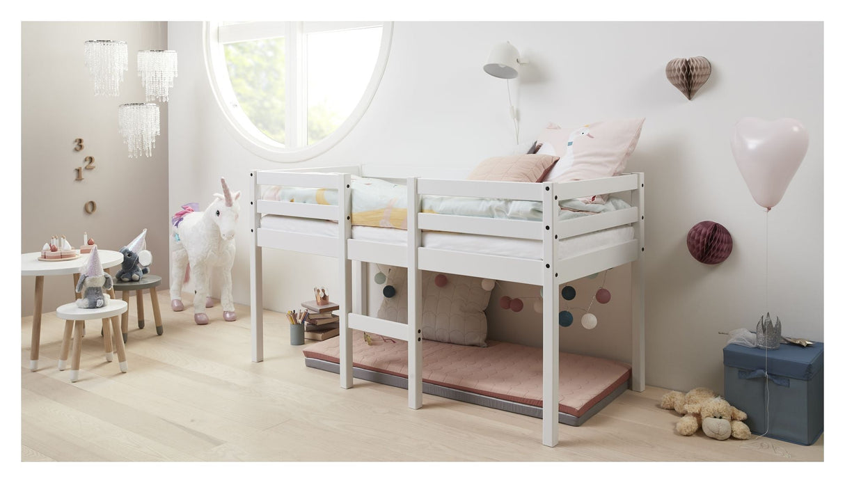 Thuka Alfred Junior Bed, White, 70x160