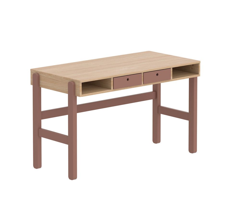 Flexa Popsicle Desk, Cherry