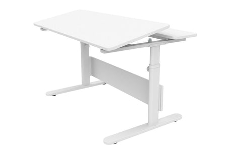 Flexa Study Evo Desk med front ram, vit