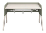 Woody Desk, Gray w. gröna/tall