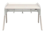 Woody Desk, Gray w. vit/tall