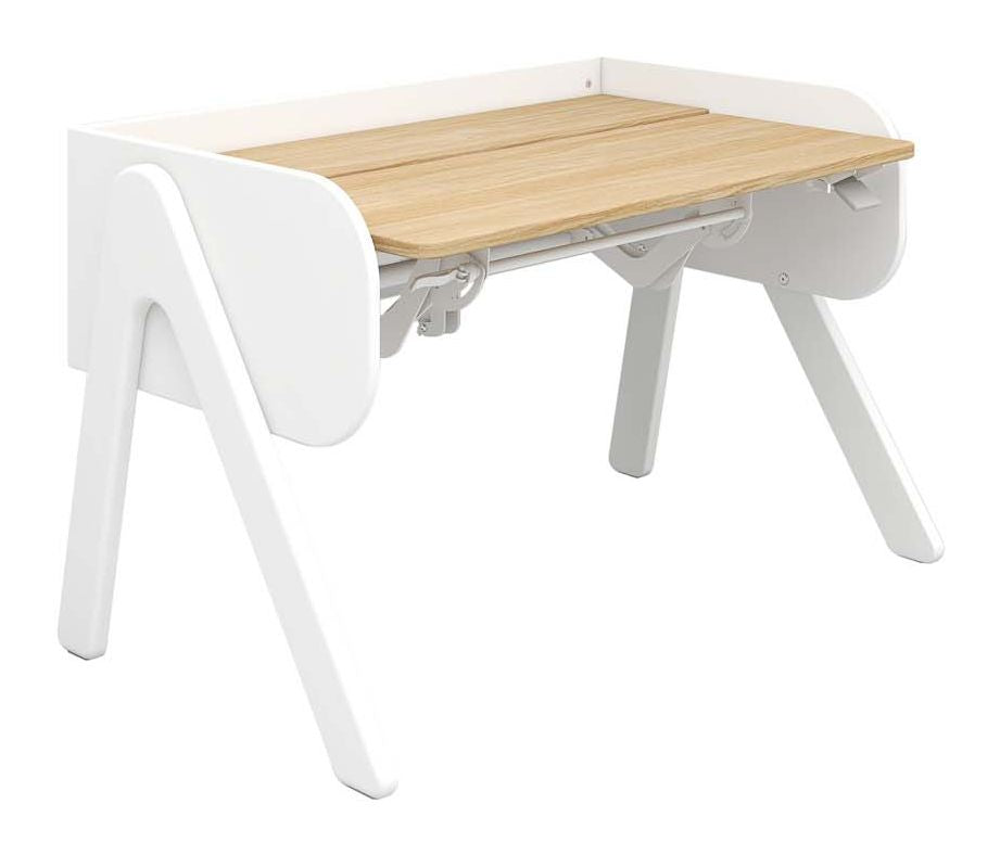 Woody Desk, White/Oak