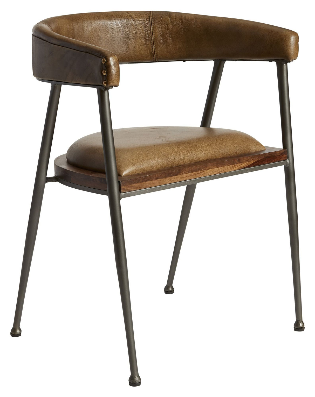 Fuhrhome London XL Dining Chair - Patina Brown